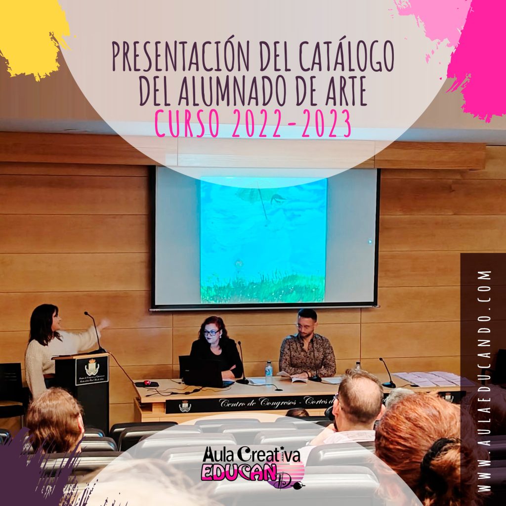Presentación del catálogo del alumnado de arte
